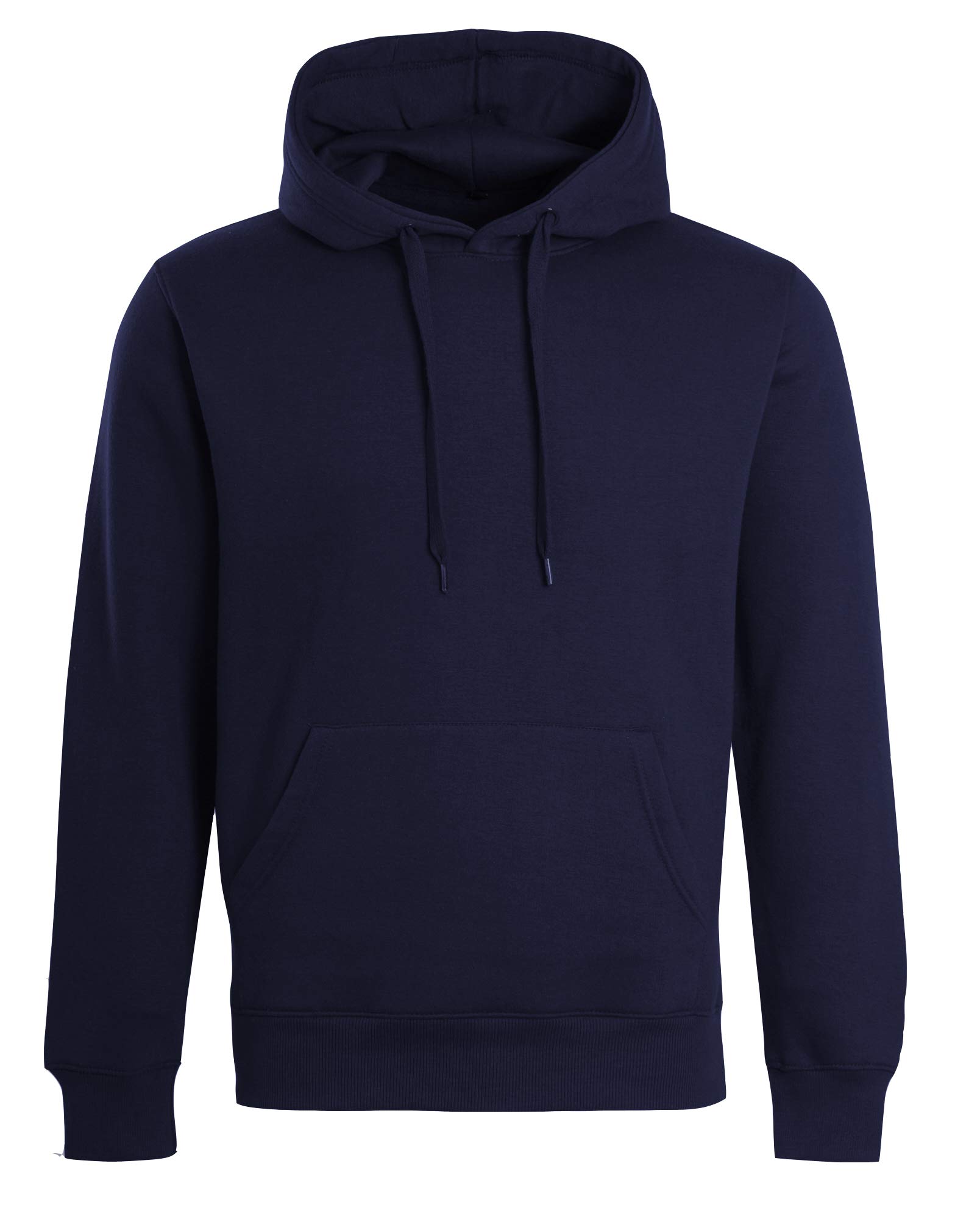 Guba Men's Navy Guba® Hoodie Pullover Fleece Sweatshirt Kangaroo Pocket Hoody Top (, 5XL Chest 54 Inch)