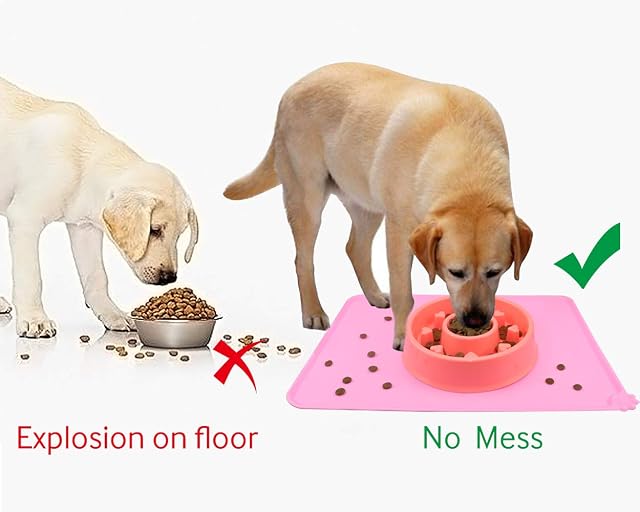 Foto 4 de 6 de Joytale Alfombrilla de Silicona para Comida de Perros