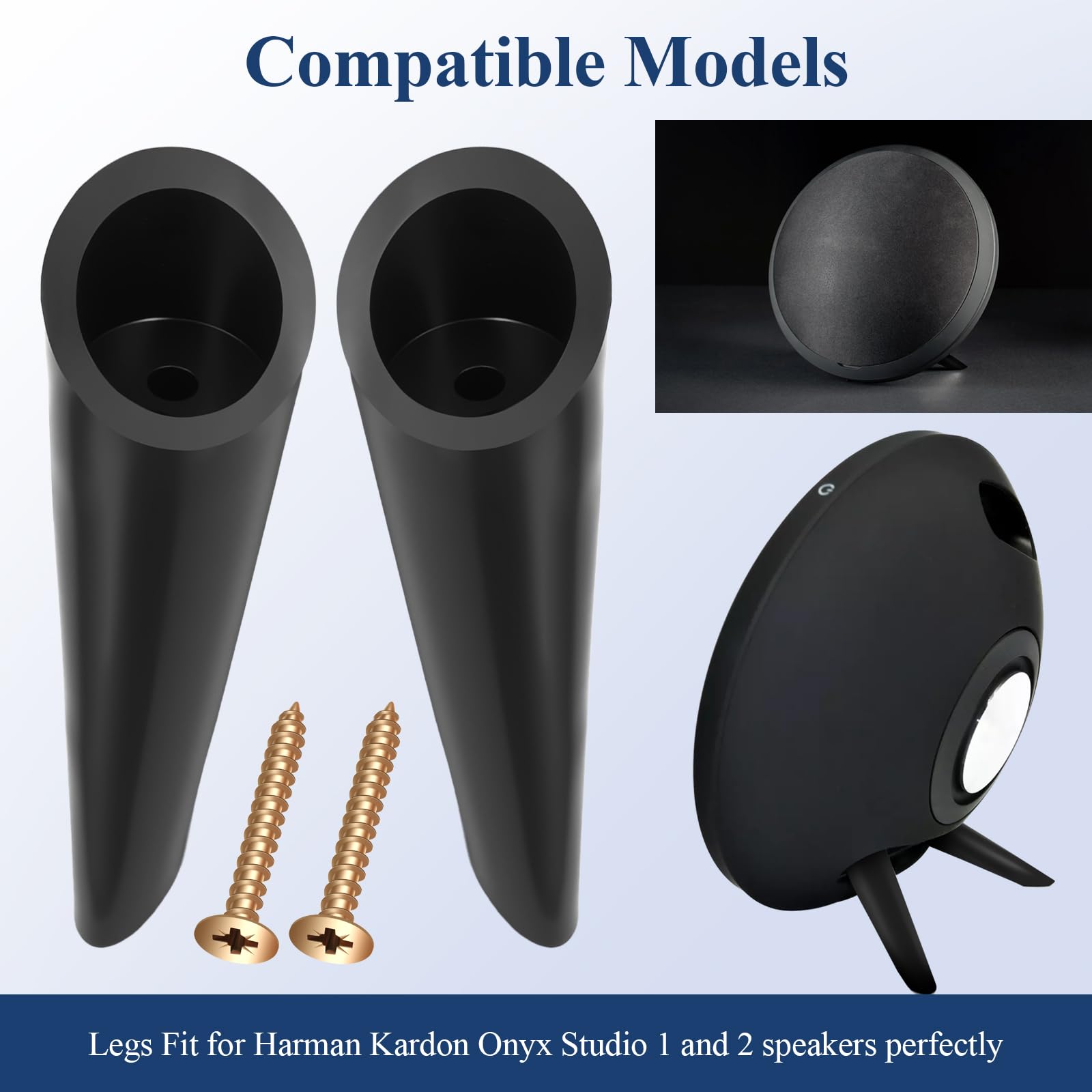 Amazon.co.jp: Harman Kardon Onyx Studio 1と2スピーカー用の脚1組