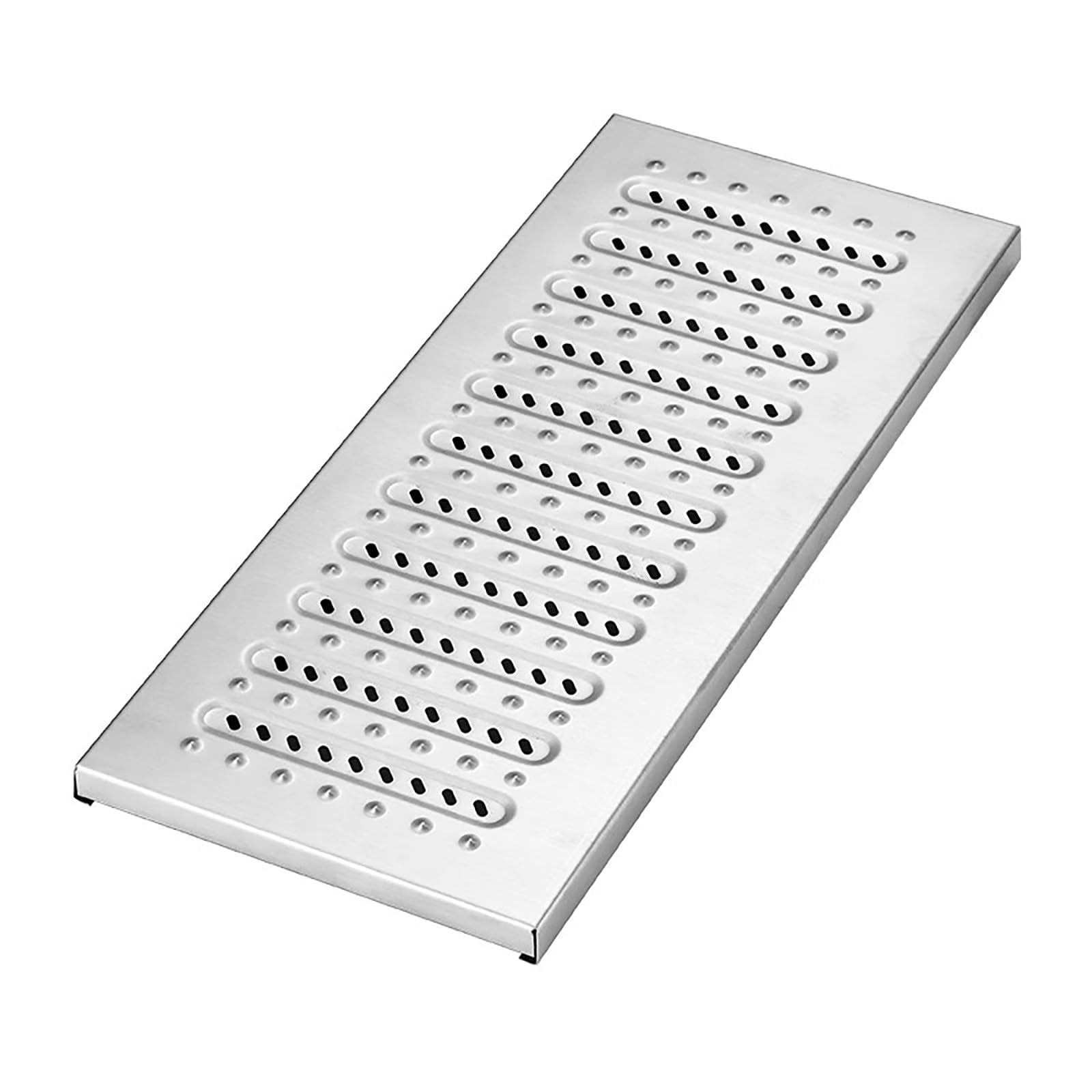 Rejilla Sumidero de Acero Inoxidable, Rejilla Desague de Cocina o Baño, Apta para Balcones, Jardines y Patios(58x25cm/23x10in)