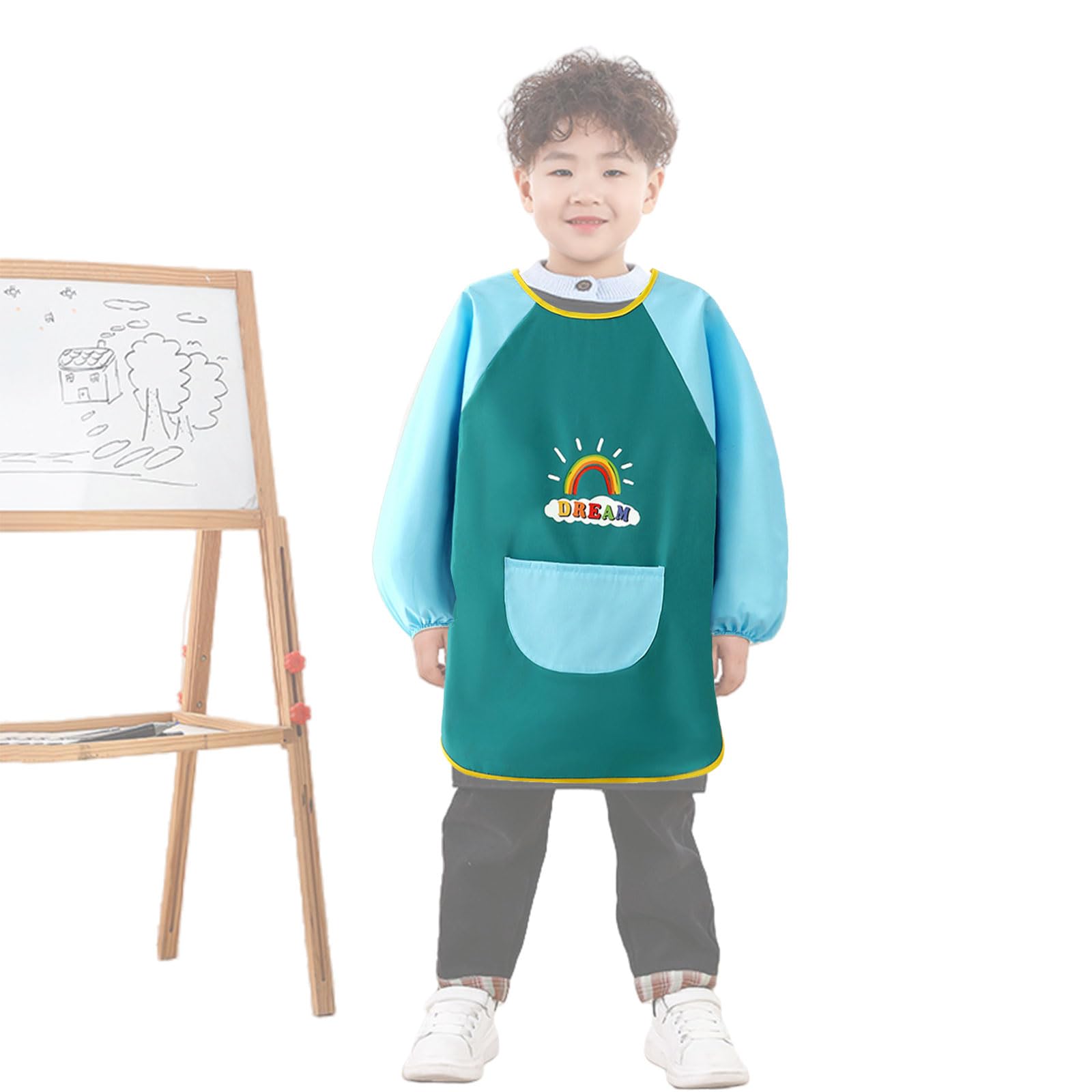 Tablier De Peinture Enfant Imperméable Réglable - Pour Arts, Cuisine, Jardinage - Tailles S à XL