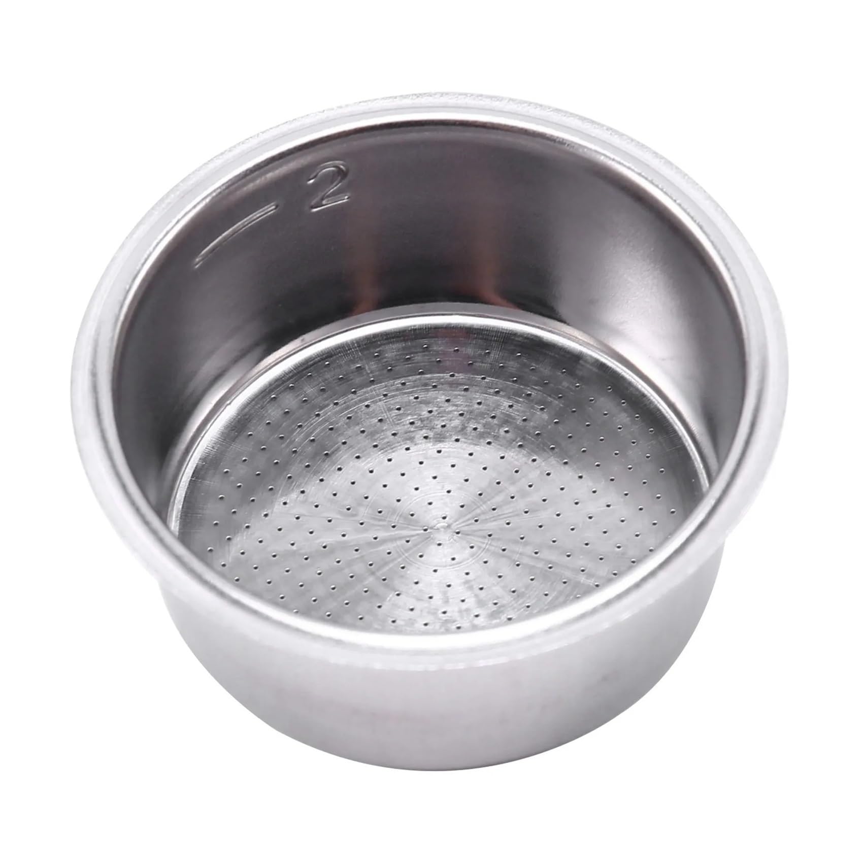 Ersatz-2-teiliger 51-mm-Bodenloser Kaffee-Siebträger, Kompatibel Mit Professionellem Kaffeemaschinenzubehör