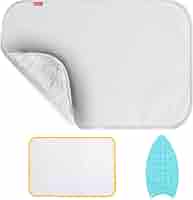 Ironing Mat 27.6"x47.2" - Thickened Portable Heat-Resistant Pad, Double-Sided For Travel, Folds For Storage (Sloth Design)