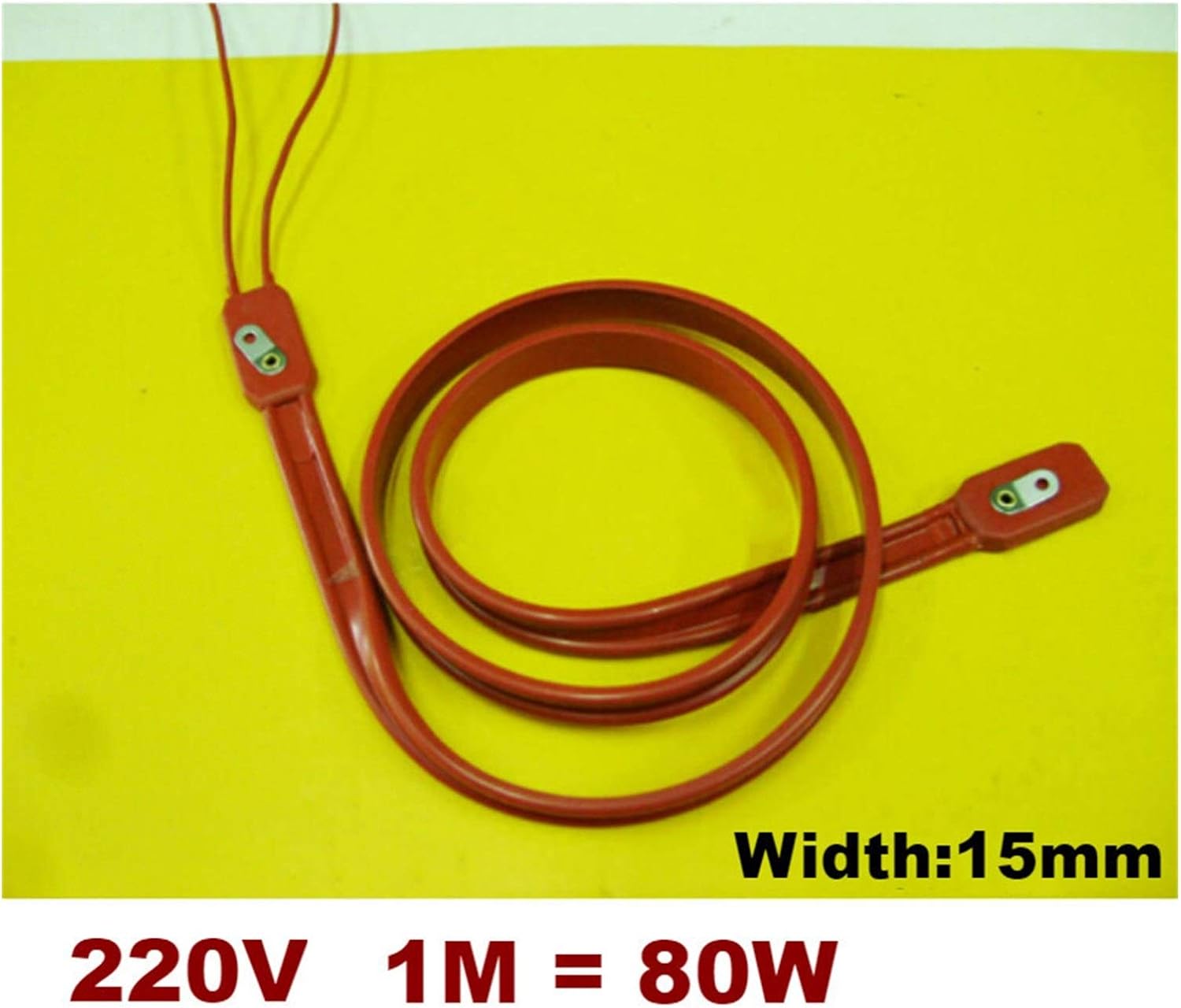 220V 80-240W Brew Wine Beer Heating Belt for Fermentation Pails Lifting Tool Parts 1.5cm Width DaJiKan (Color : 2M 160W)