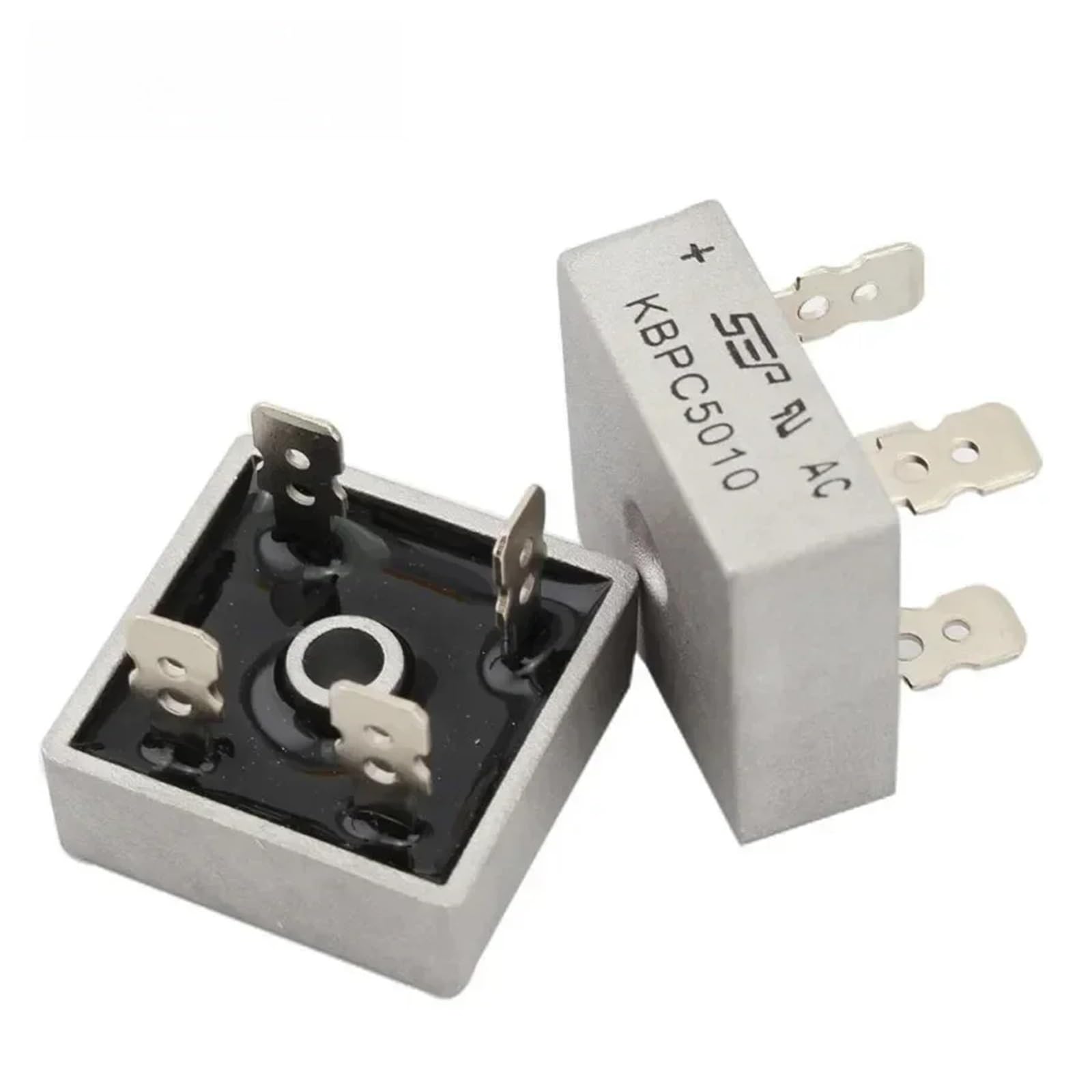 Diodes redresseurs 50A 1000V KBPC 5010, 2 pièces/lot, composants électroniques carrés à 4 broches(2pcs)