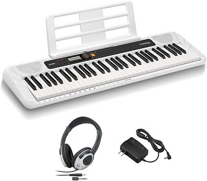 CASIO CT-S200 WE Headphone Set 61 Keys Casiotone Keyboard Electronic Piano