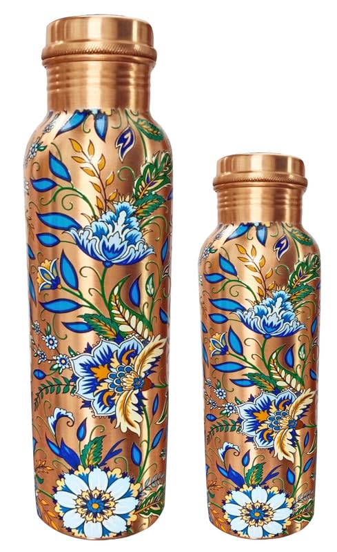 Gourde en cuivre ayurvédique étanche 500ml et 950ml