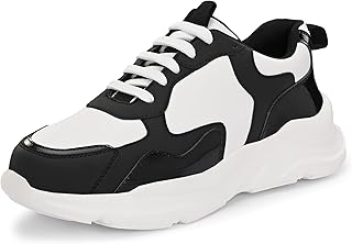 Centrino Women Chunky Sneaker | Cushioned Insole for Comfort | Stylish Lace-Up Design | Perfect for Casual Shoe for Girls... Price In India