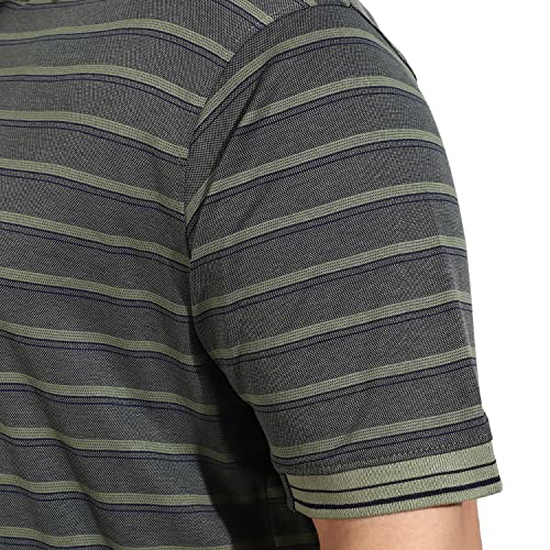 Image of CAHOOT Instafab Plus Men's Polo Neck Half Sleeve Regular Fit T-Shirt for Casual Wear | Modern Clothing T-Shirt Crafted with Comfort Fit and High-Performance for Everyday Wear