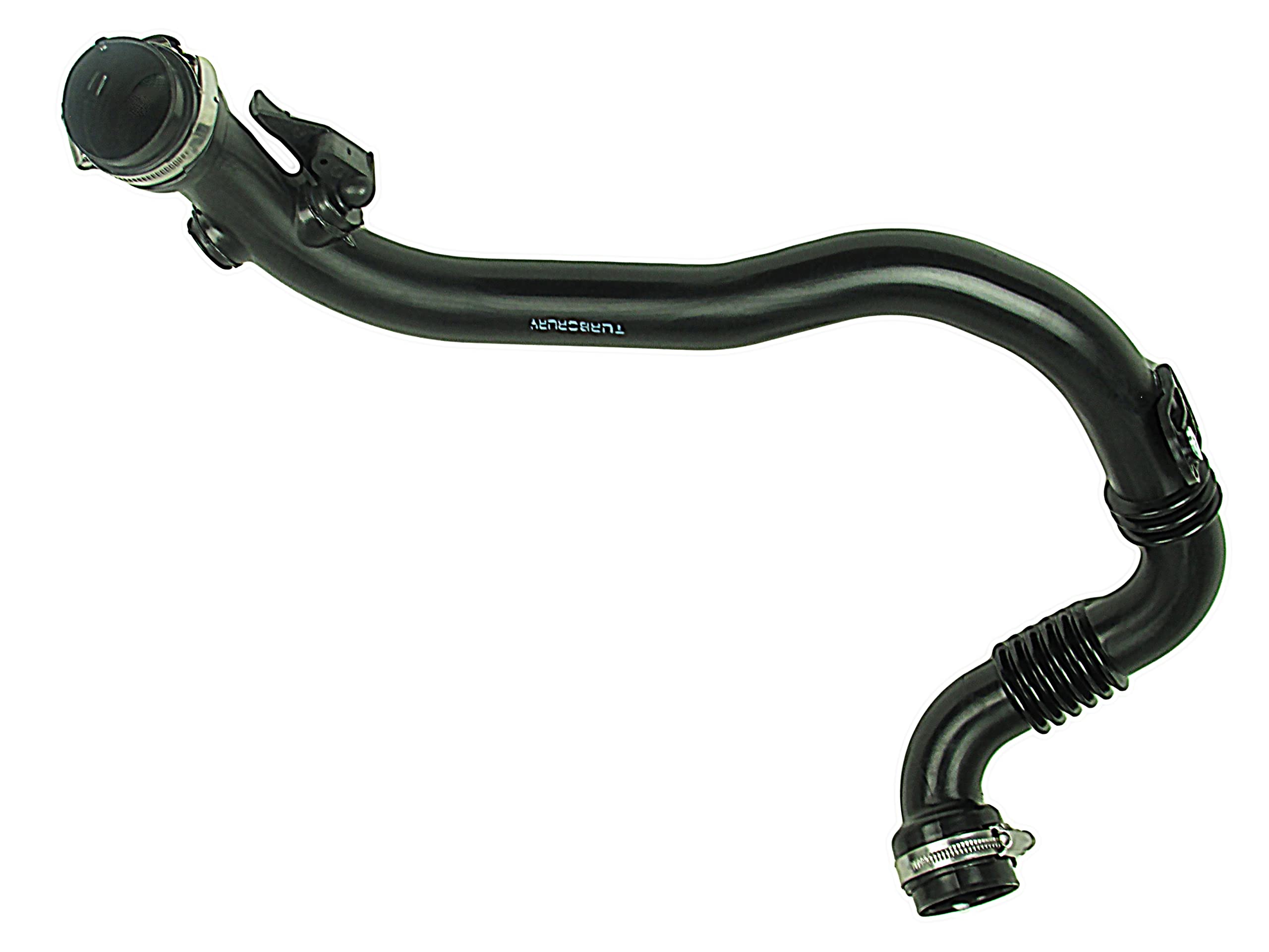 Manguera de Intercooler de Reemplazo - Compatible con Renault Clio III Grand Modus 1.5 dCi – OE 8200468372 – Goma Reforzada con Fibra Kevlar – Resistente a la Presión y al Calor