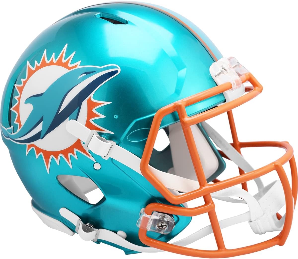 Riddell Miami Dolphins NFL Flash Alternative Speed Mini Football Helmet : Everything Else