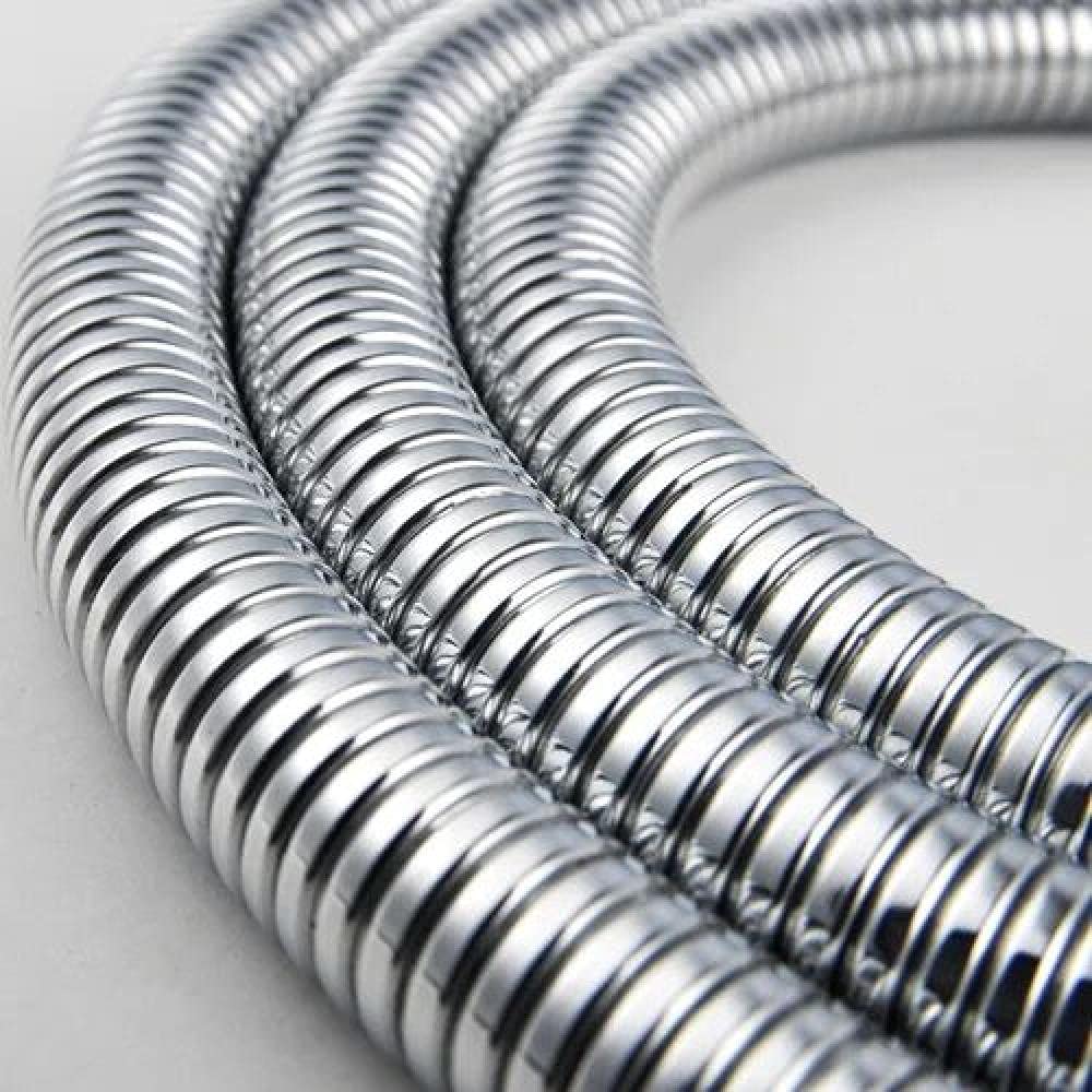 Manguera de metal de acero inoxidable, tubo de roscado corrugado, carcasa de alambre, tubo de protección de alambre-25mm * 1m