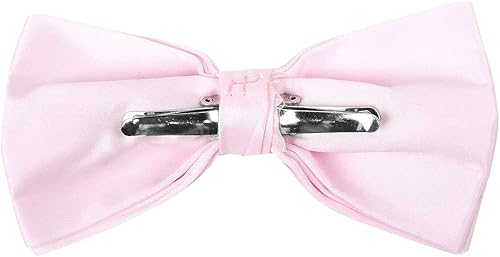 Miniatura 9 de BG - Corbatas clásicas de satén de poliéster para hombre para esmoquin de traje - Docenas de colores Negro talla única