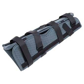 Adjustable Knee Immobilizer, Joint Pain Relief Breathable Knee Splint Leg Support Brace For Various Injuries And Postoperative Recovery, Convenient And Practical