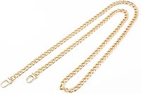 Vista 8 de Correa de cadena para bolso, 4 piezas de diferentes tamaños, correas de cadena para bolso, correas de cadena de metal para bricolaje de bolso