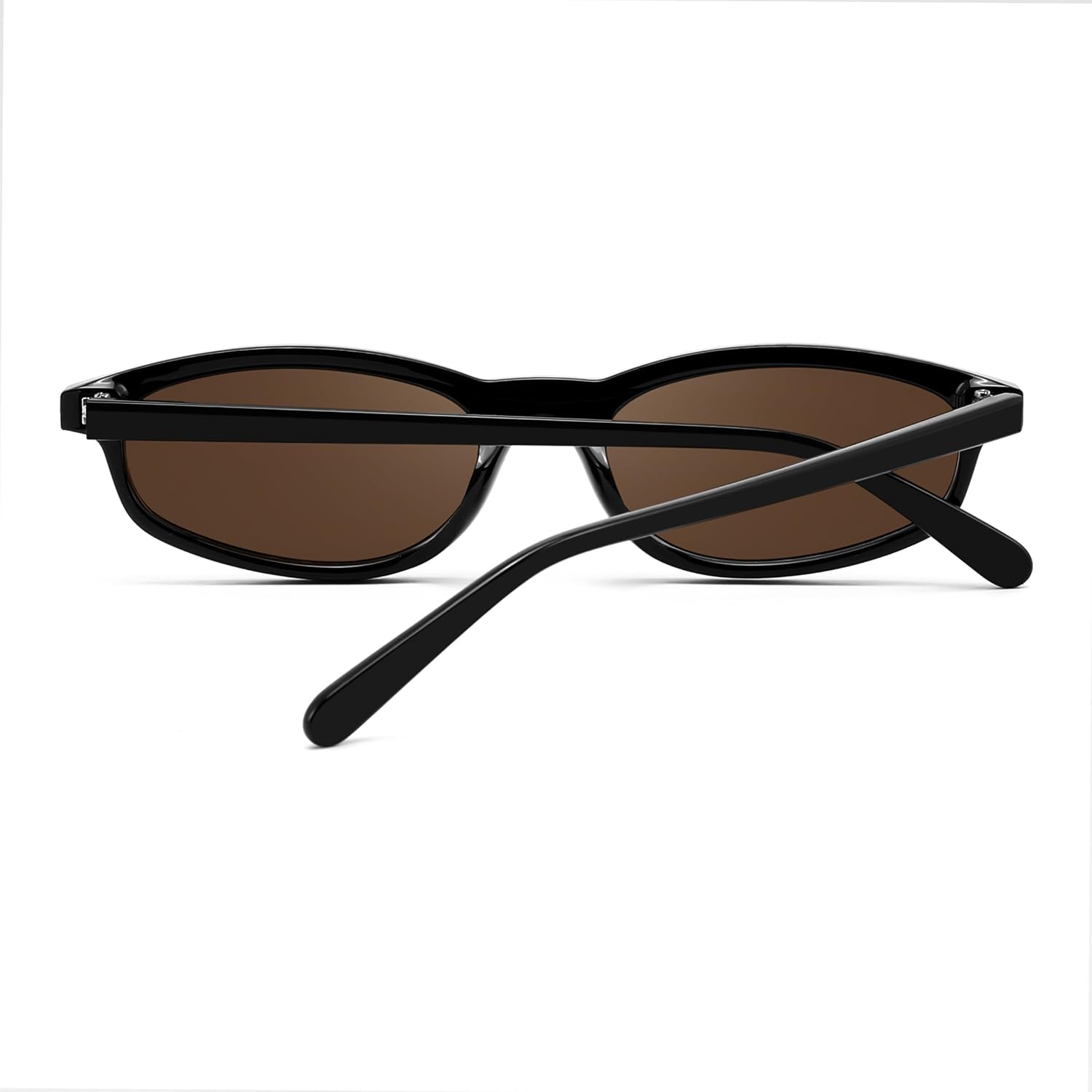 Small Oval Sunglasses for Women Men, Cat Eye 90s Y2k Sunnies image 6