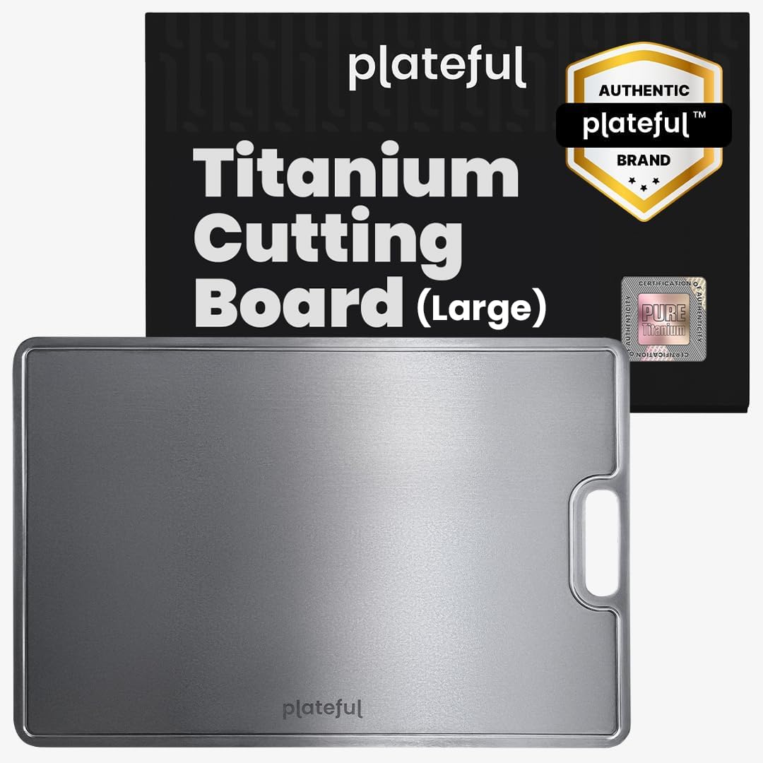 Plateful Titanium Cutting Board