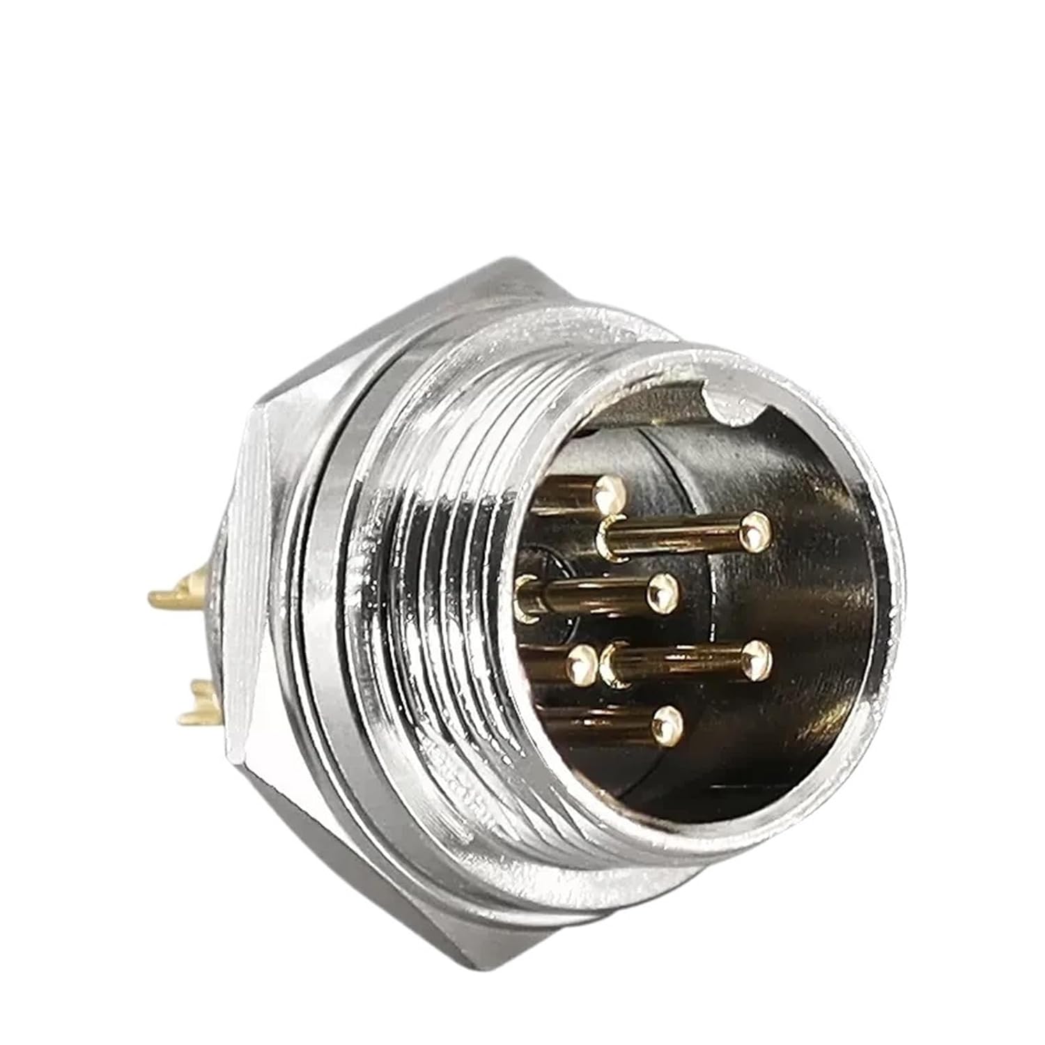 16 Gold Plated Butt Type Wire Connector 2/3/4/5/6/7/8/9/10 Pin Soldering Male&Female Socket Fixed Connectors(2P Female,5 Sets)