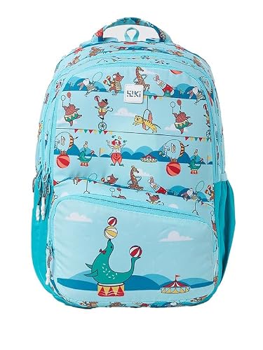 Wiki Stylish Unisex Backpack | Champ 4 Durable & Lightweight backpack for Men & Women | Backpack for Office, Gym, Travel (20 Litre, Turquoise), Turquoise, Free Size, Modern