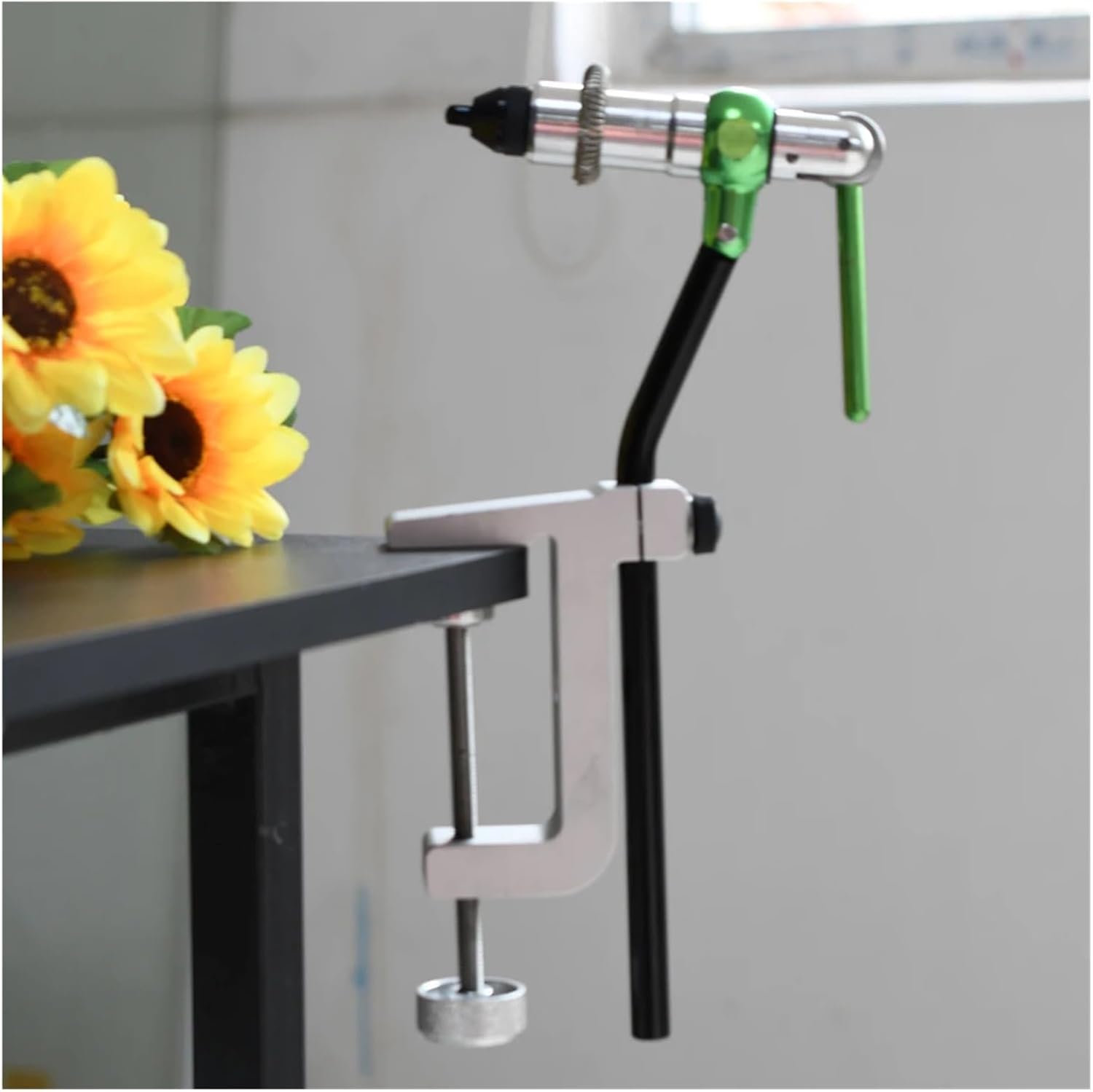1Set Rotary Fly Tying Vise - Practical Fishing With 360° Rotation And Multiple Adjustments For Teasers And Jigs