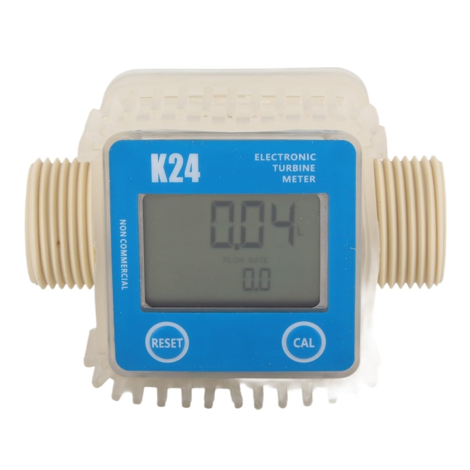 Pressímetro, presión digital Medidor de flujo Digital K24 LCD for gasolina, aceite combustible, agua, queroseno