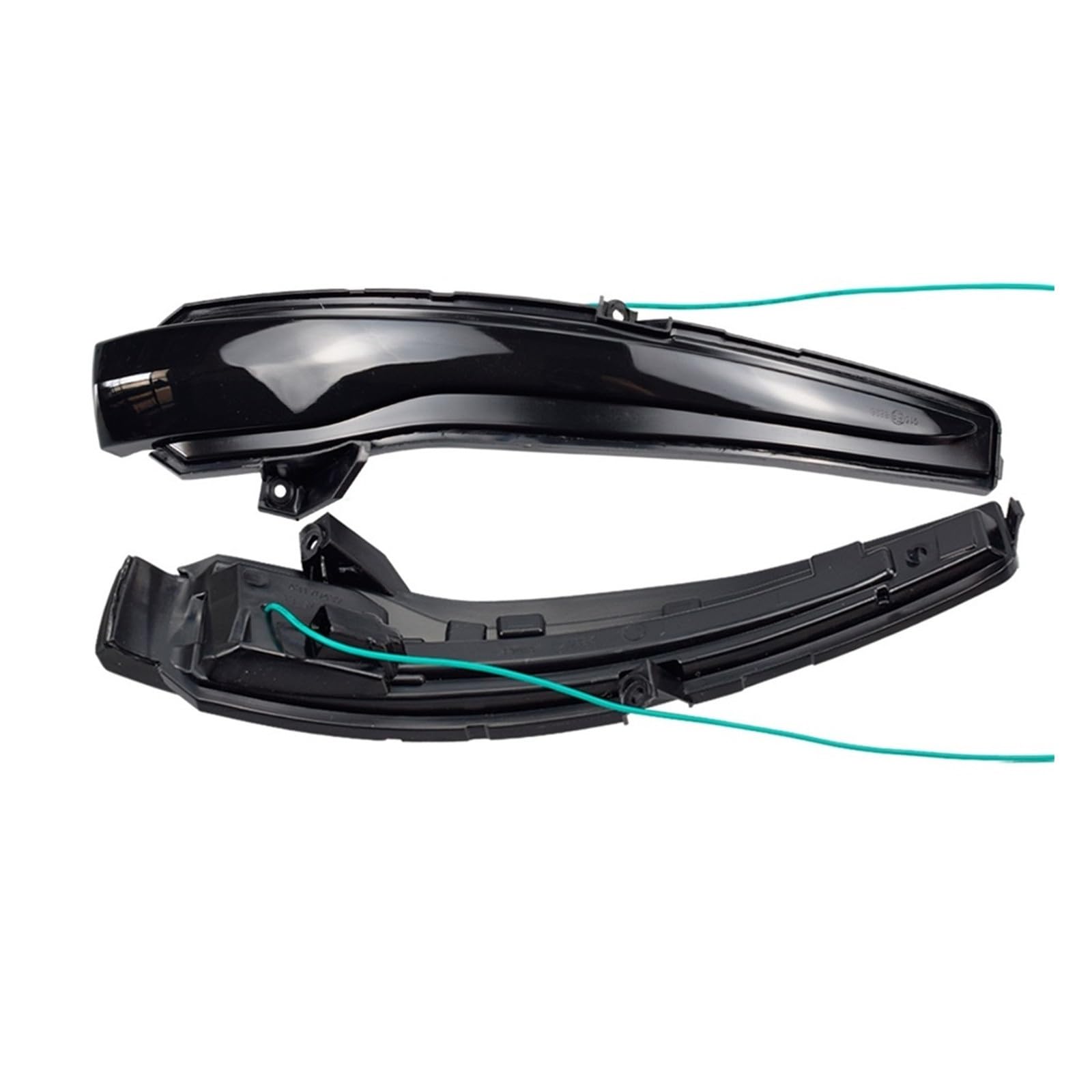 Intermitentes dinámicos Benz clase C E S GLC luz retrovisor LED azul amarillo 4