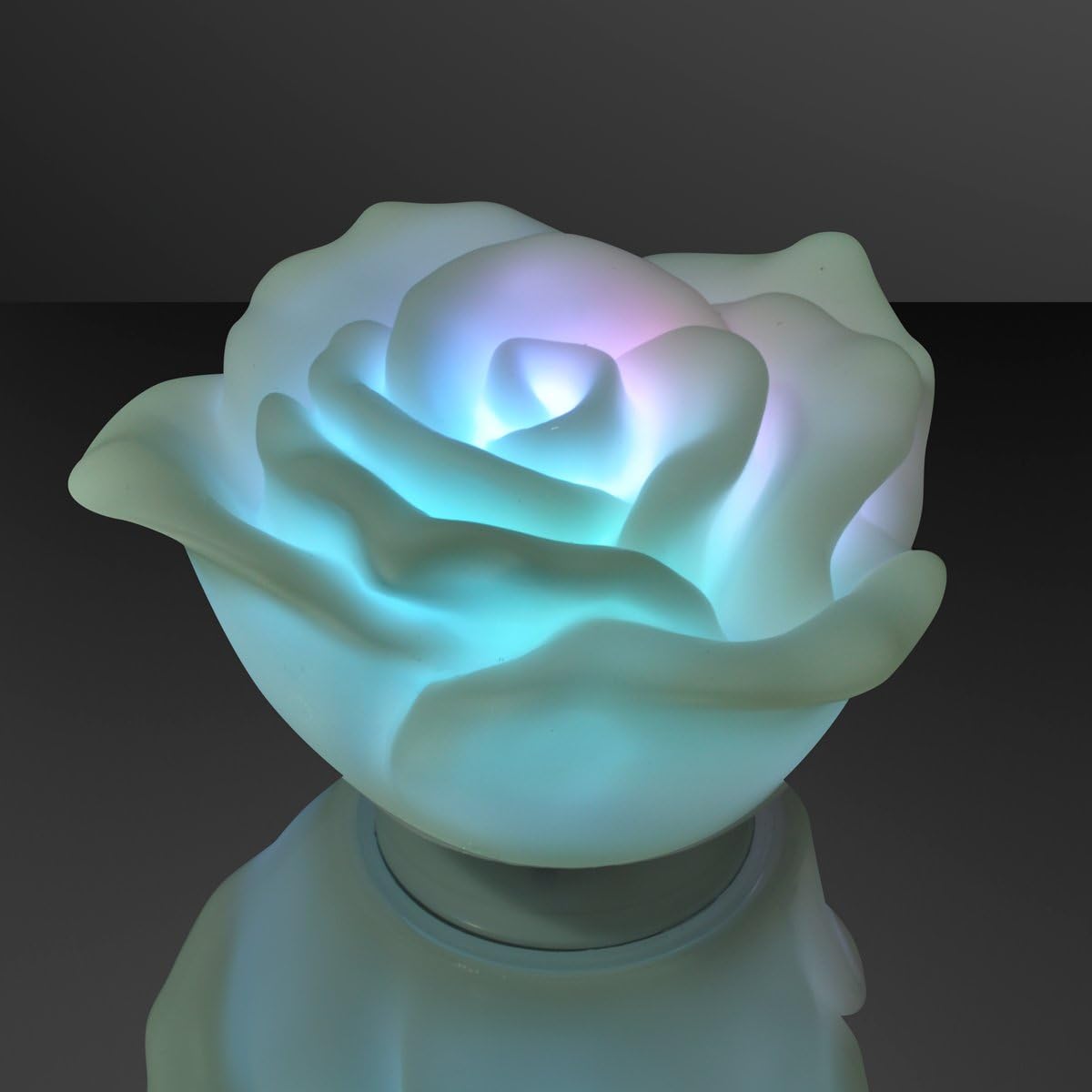 Floating Light Up Deco Rose with Color Changing LEDs