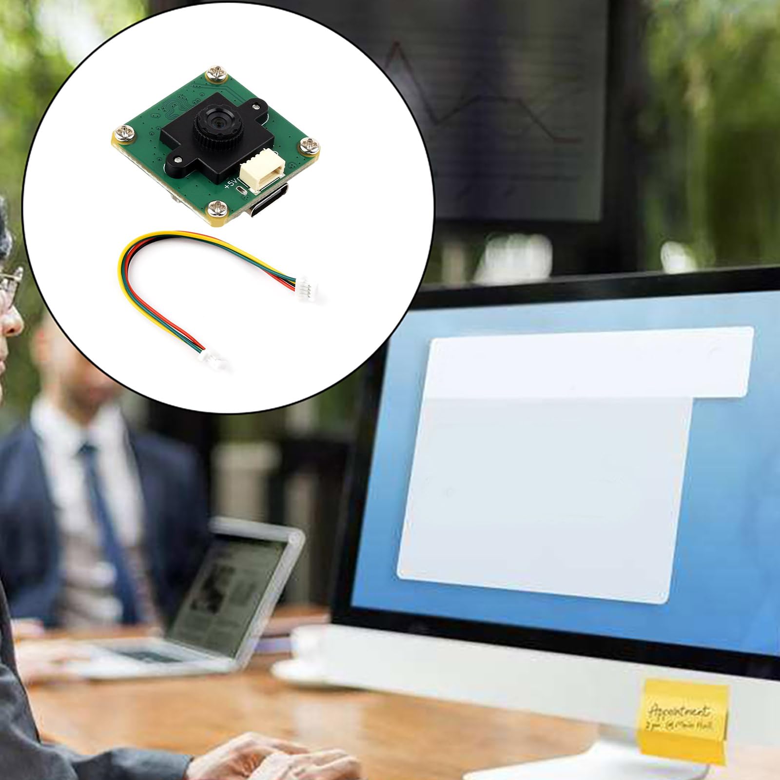 USB Global Shutter Camera Module 120FPS Monochrome Fast Imaging for Automation & Dynamic USB Camera for Computer