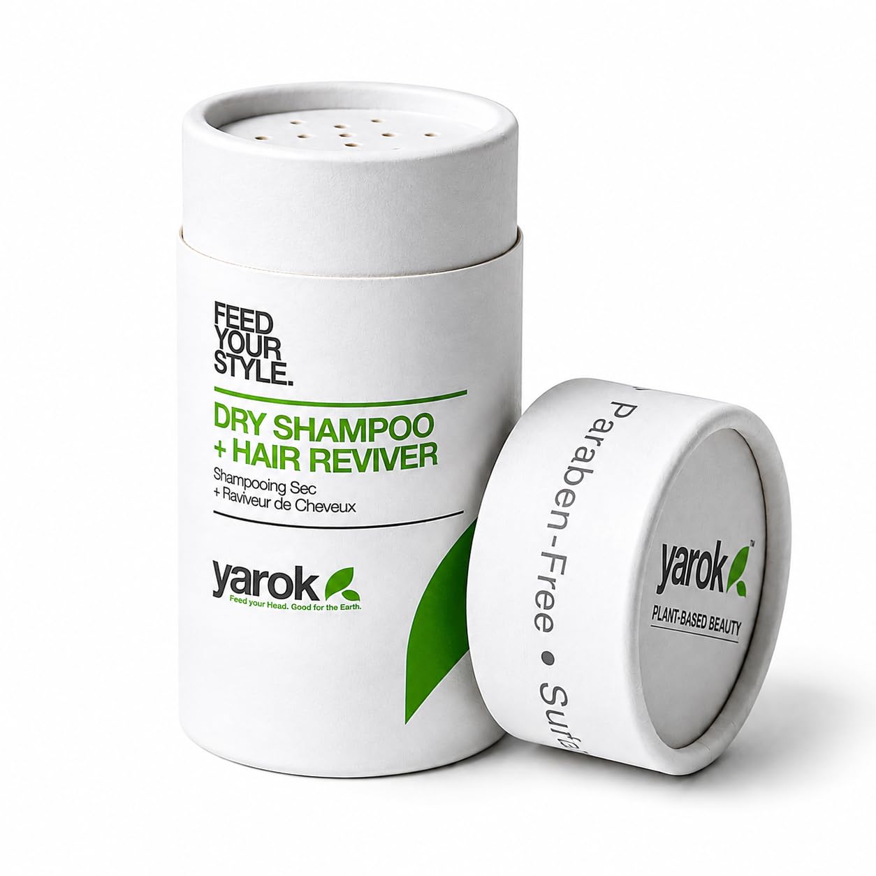 Yarok Feed Your Style Dry Shampoo for Women, Absorbs Oil & Refreshes Roots, USDA Organic Non Toxic Plant-Based Formula, No White Residue, Volumizing, Vegan, 1.05 oz