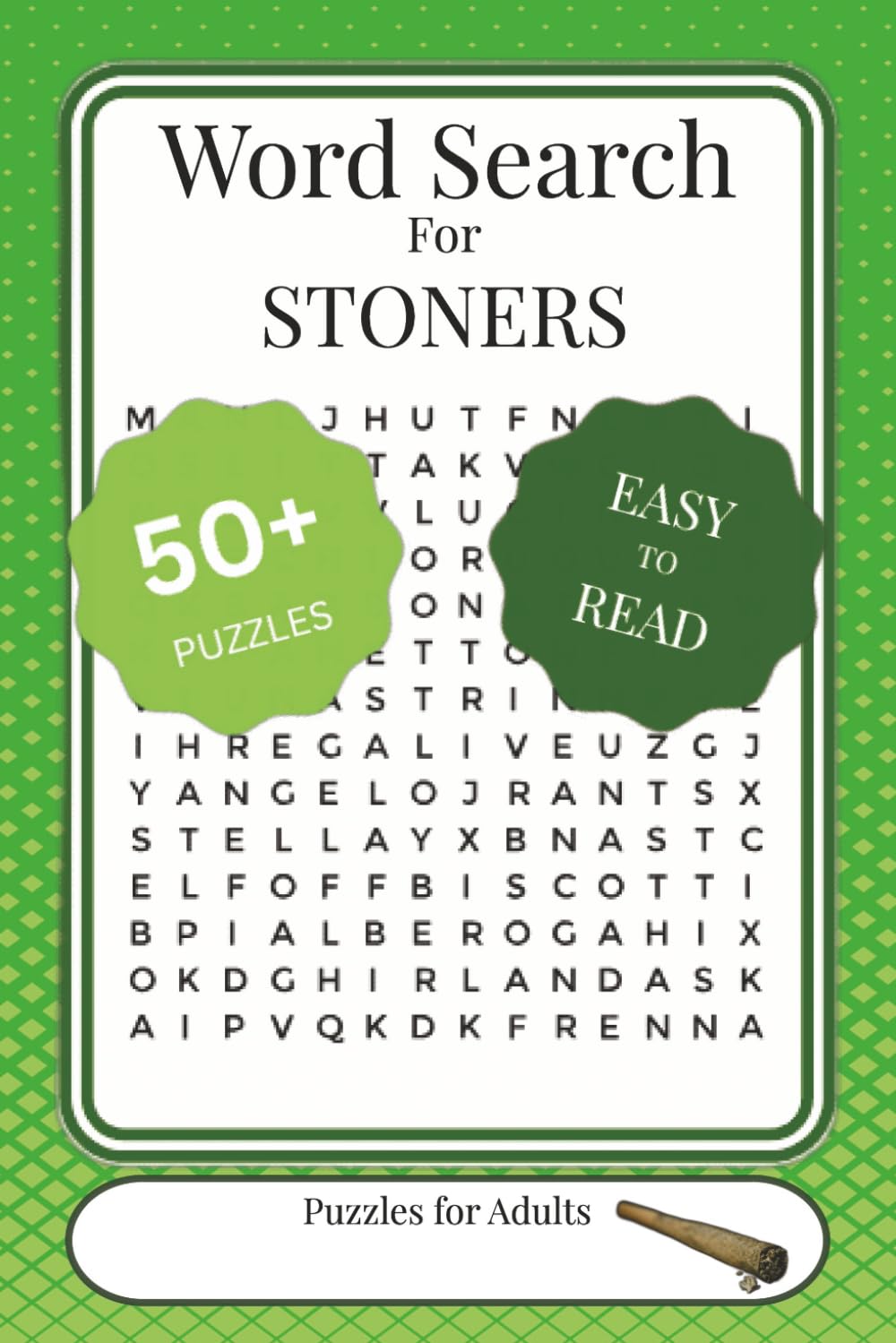 Word Search for stoners: Sudoku Puzzles for Stoners | Peaceful Puzzles for Relaxation, Focus, and Quick Reflection | 6x9 inches, 110 pages | 50+ Puzzles | Solutions Included