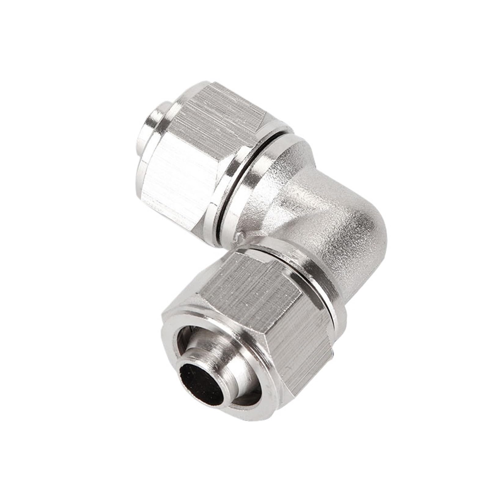 10Pcs Pneumatic Fitting Copper Nickel Plating Threaded Elbow Quick Connector 4/6/8/10/12/14/16mm(PV8 (8mm))