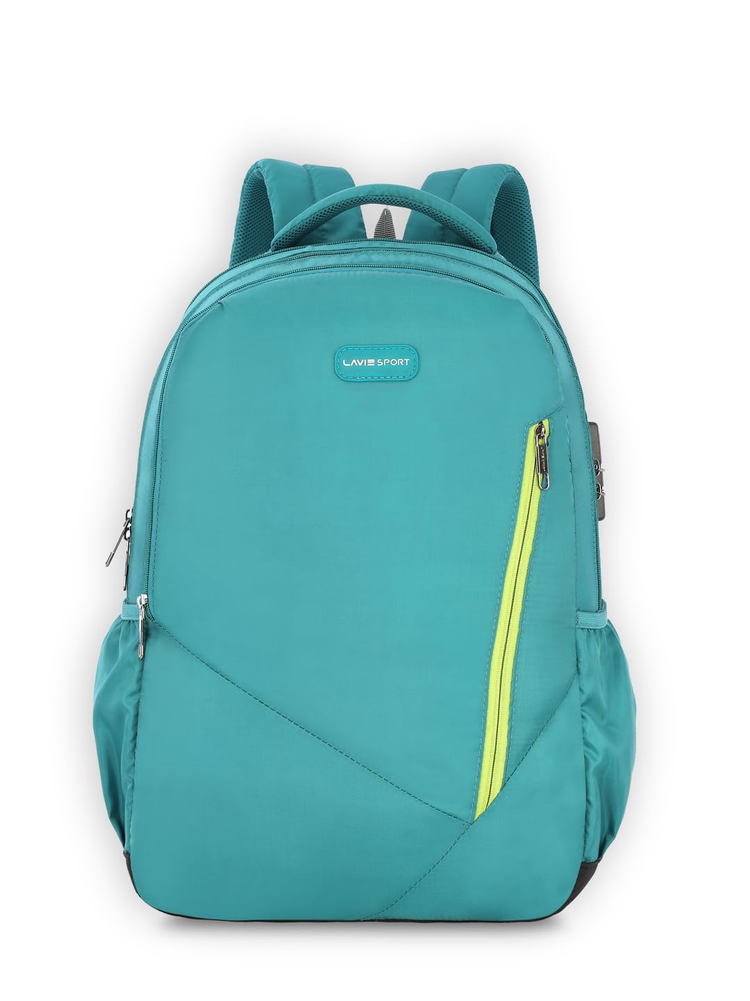 Lavie Sport 49cm Astro Anti-Theft 36 Litres Casual Backpack with Padded Laptop Sleeve | Business Bag for Men & Women | Durable Office Bag | Upto 15.6″ Notebook/MacBook Compatible