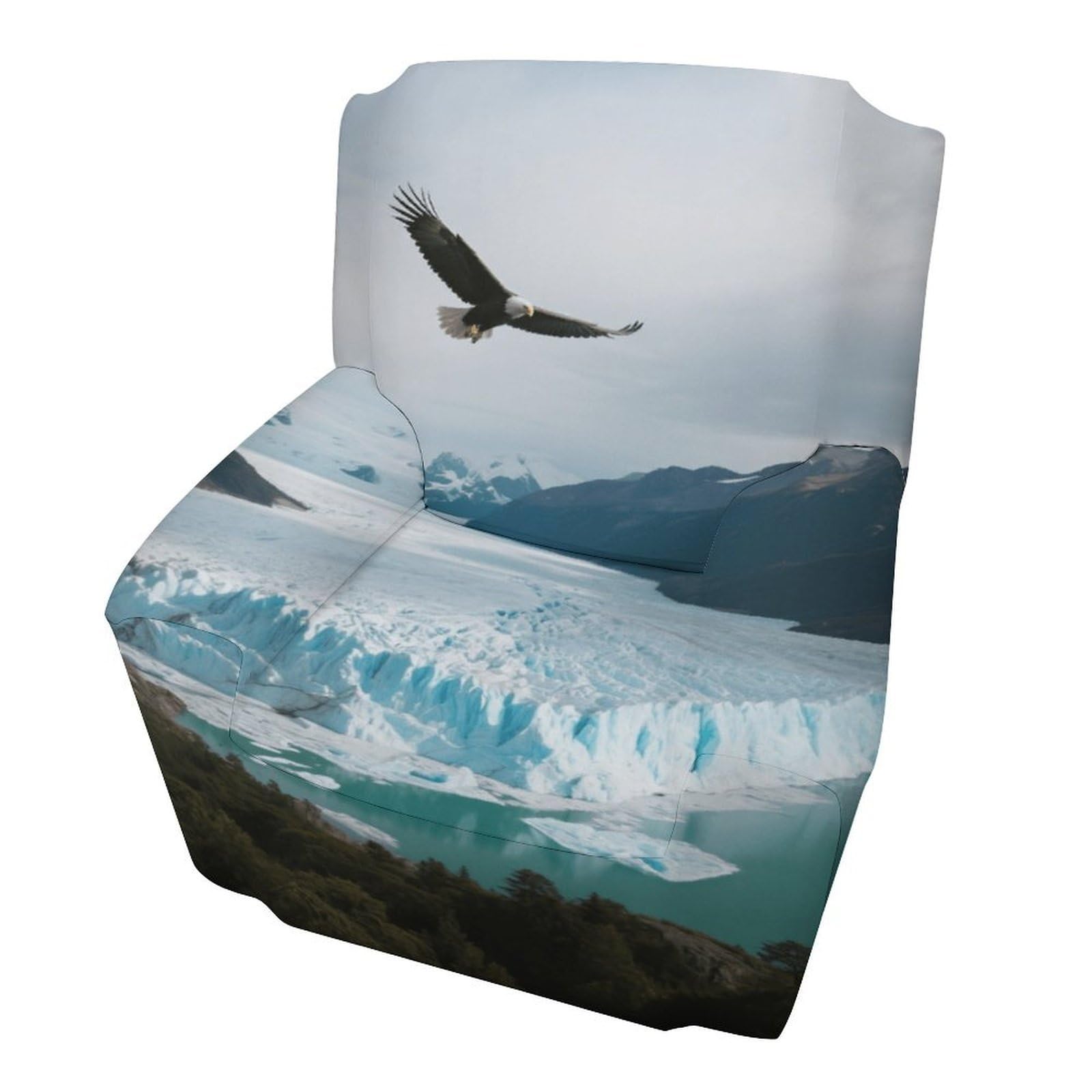 Fekiloot Style Glaciers And Lakes Couch Cover Sofa Cover Sofa Slipcover