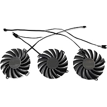 MAHIE 3Fan/1SET CF-12915S RTX 3080 3070 ICHILL X4 GPU Fan, Compatible with INNO3D RTX 3080, RTX 3080 TI, RTX 3090 iCHILL X4 Video Card Cooling Fan Cheerfully