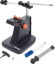 SHARPAL 201H Diamond Knife Sharpener for Scissors and Gardening Tools 22°-84° Angle 325/600 Grit Kitchen Sharpening Hair Trimmer Hedge Trimmer