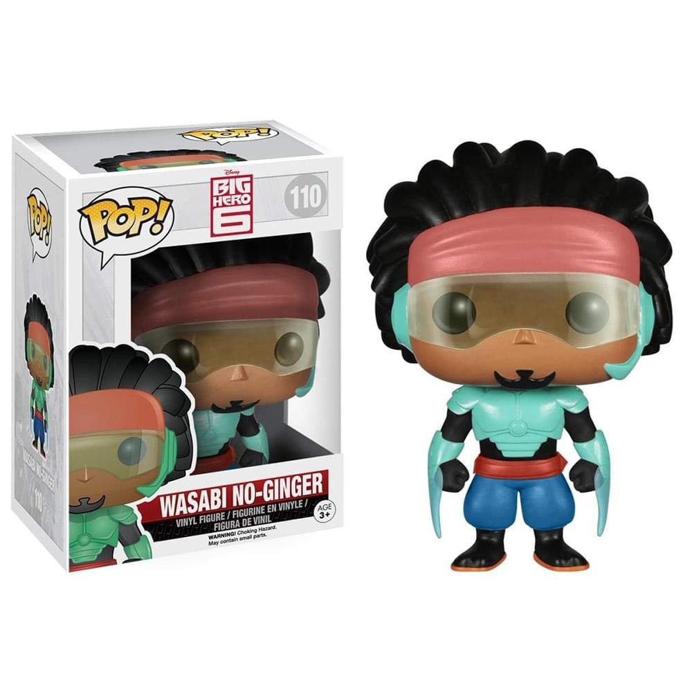 Amazon.com: Funko POP! Disney: Big Hero 6-Wasabi No-Ginger Action