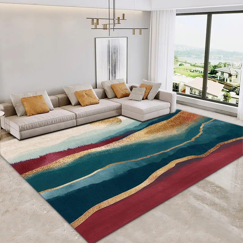 Tapis enfant antidérapant et résistant tapis de chambre doux à poil court