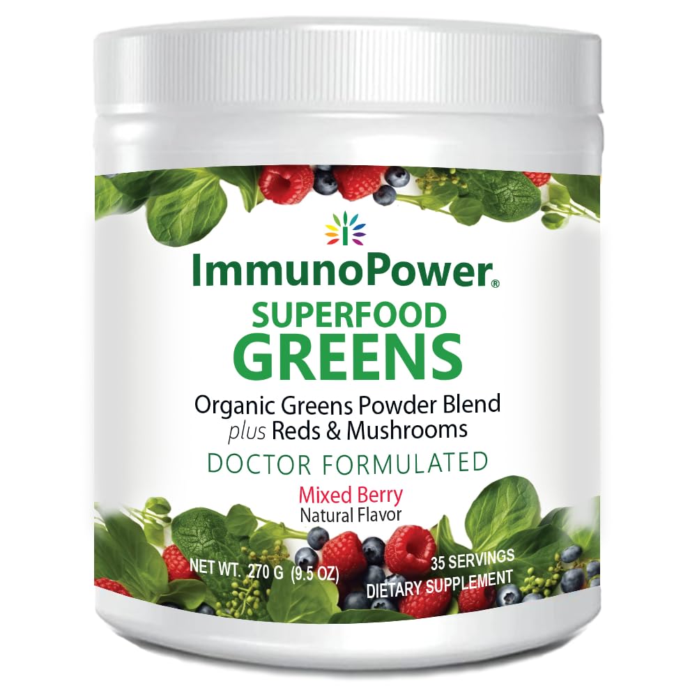 Revitalize Your Wellness Organic Greens and Reds Superfood Powder for Vibrant Health
