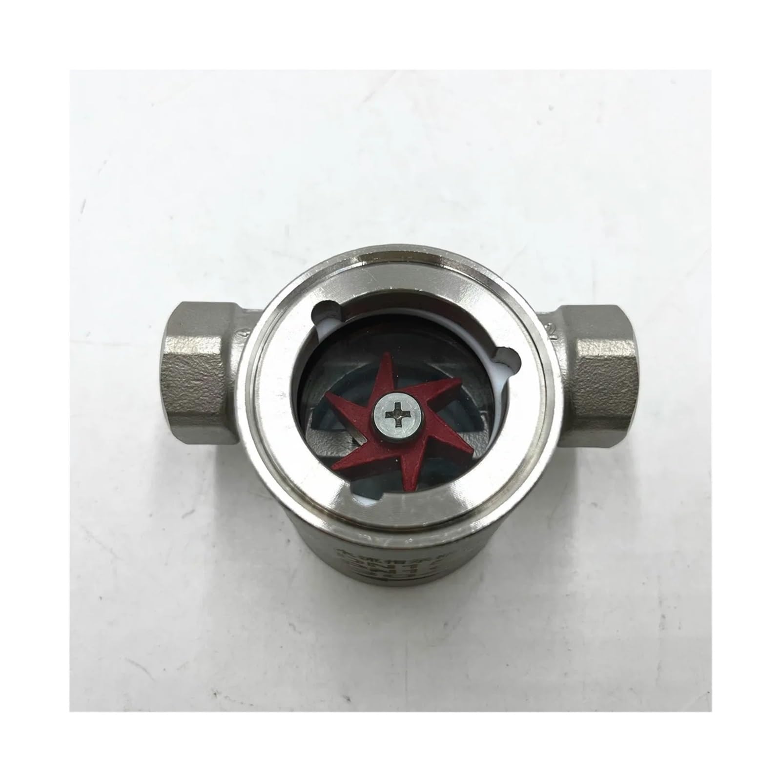 3/4" Stainless Steel 304 Sight Water Flow Indicator with Impeller