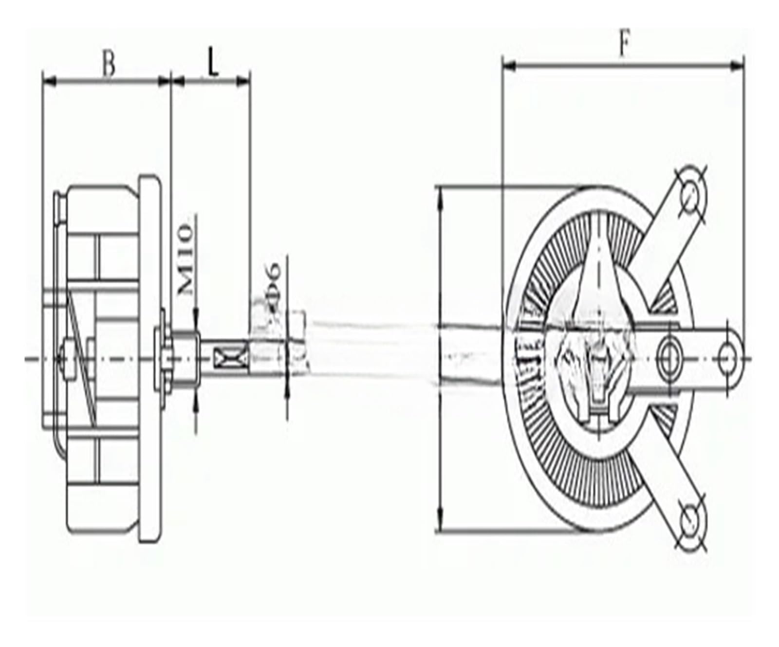 MUHM (10 pz/Lotto) Potenziometro a Filo Avvolto ad Alta Potenza da 50 W 1 K Ohm, reostato, Resistenza variabile, 50 Watt.