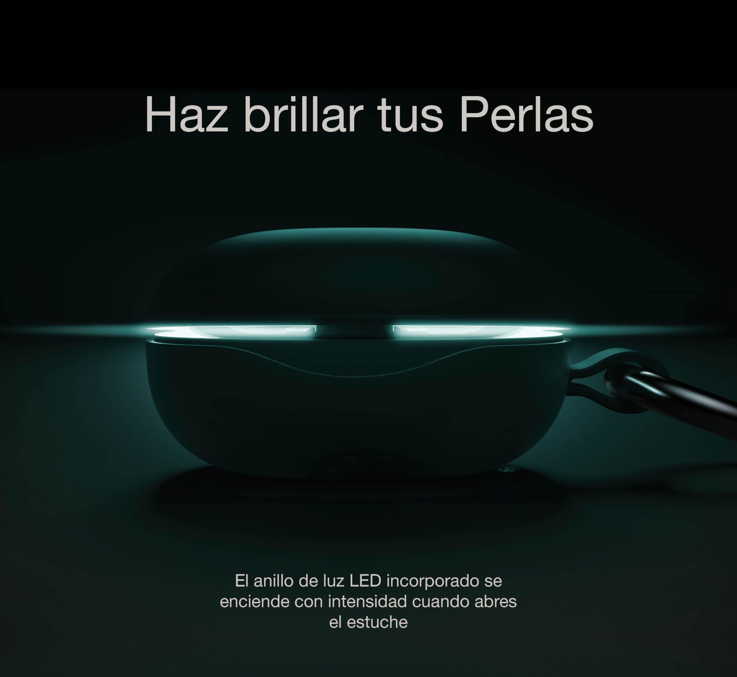 Pearls Ombré Tapones para Oídos para Conciertos con Modos Social & Stage (18 dB/23 dB), Protección Auditiva para Festivales y Clubs, Find My & Android Find Hub, Estuche Chrome LED (Emerald Green)