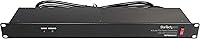 StarTech 8-Outlet 1U Horizontal Rackmount PDU Power Strip - Surge Protection, 120V/15A, 6ft Cord for Server Racks (RKPW081915)