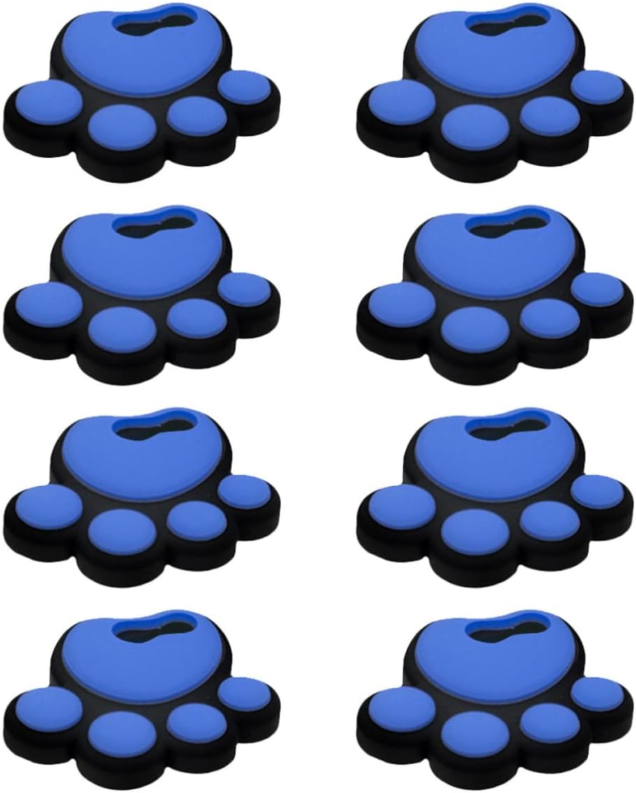 8pcs 8pcs Anti Slip Silicone Snowboard Accessories Pad Collision Protection, Blue Winter Stomp Pads for Outdoor DIY Use, Sturdy Grip Sticker for Skis and Snowboarding Boards