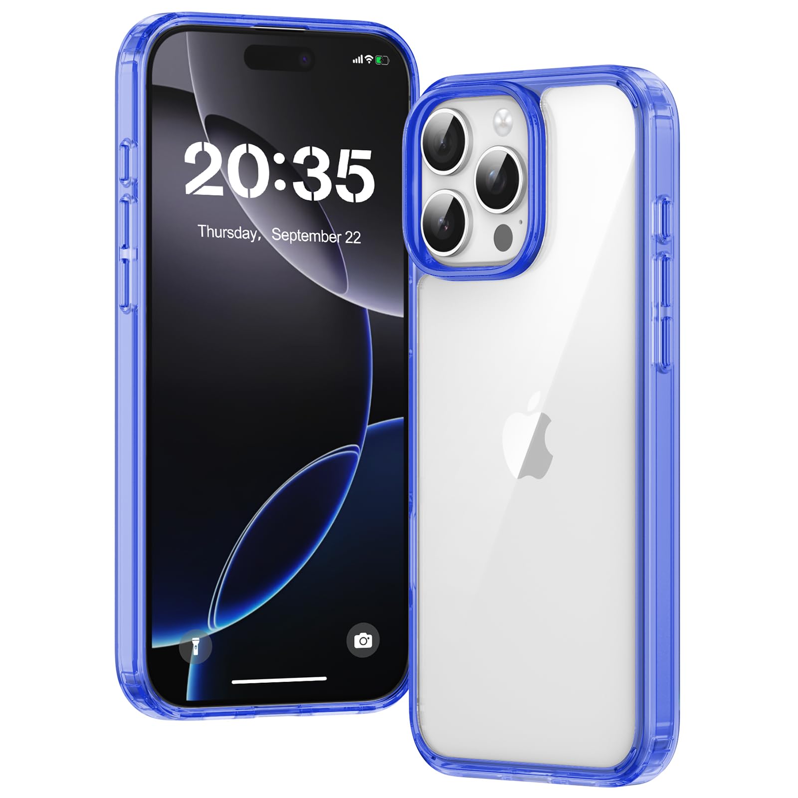 Clear Case for iPhone 15, Ultra Thin, Shockproof TPU Cover, Anti-Yellowing, Crystal Clear, Phone Case for Apple iPhone 15 - Clear — view 339