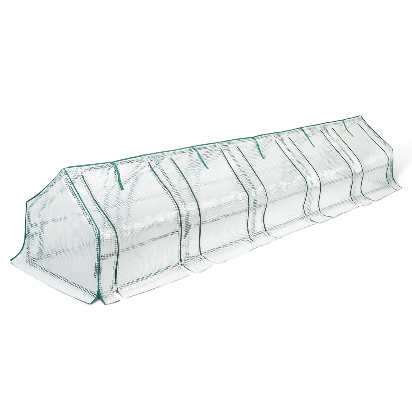IDMarket - Serre châssis de Jardin spéciale forçage L. 300 CM Blanche