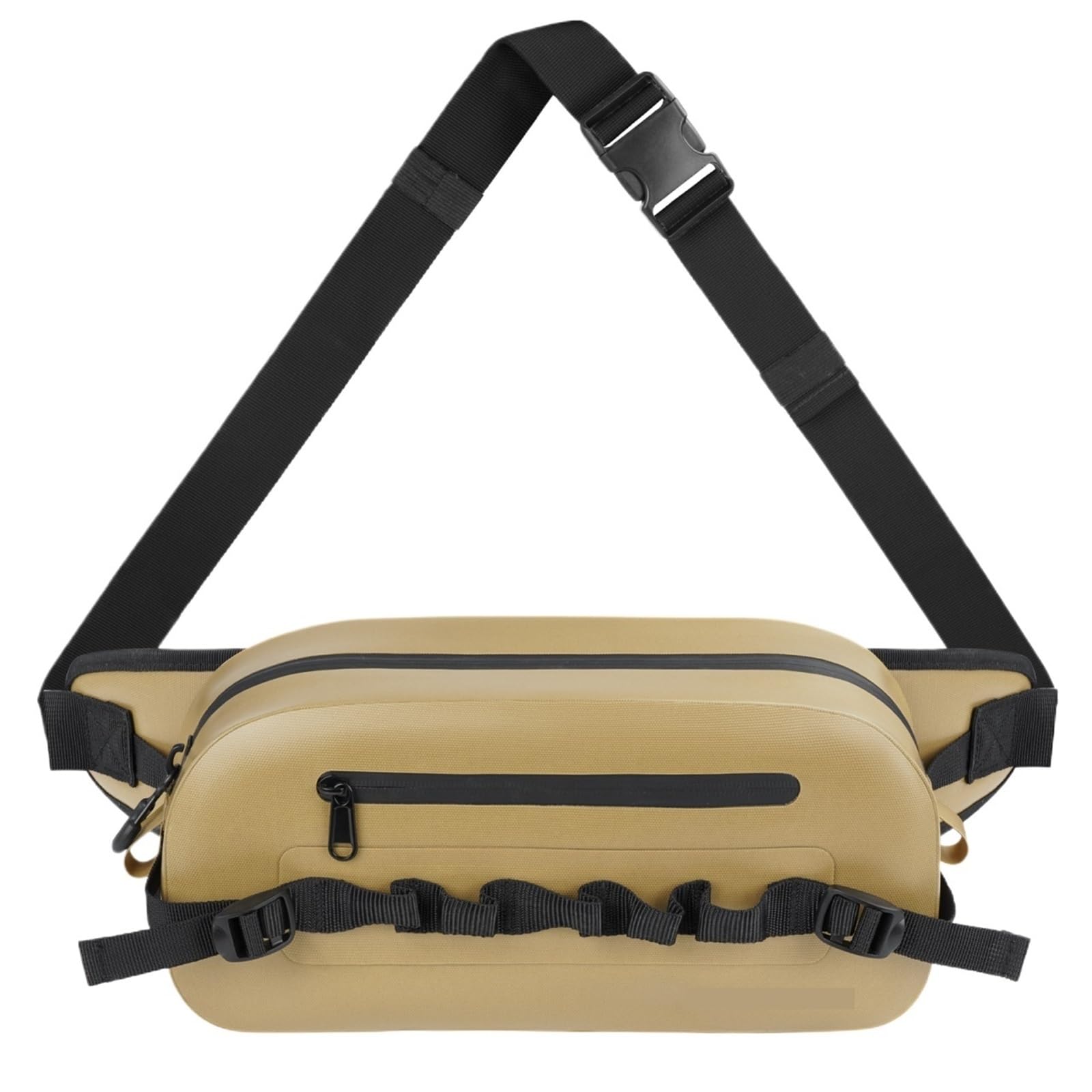 Borsa Da Pesca Impermeabile, Multifunzionale, For Riporre Attrezzatura Da Pesca, Verde E Marrone, Esche Da Pesca, Ami, Marsupi(Brown)