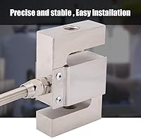 Vista 3 de Sensor de peso de célula de carga PSD-S1 S tipo sensor de carga para báscula electrónica de cocina, 50/100/300/4,409.2 lbs (110.2 lbs)