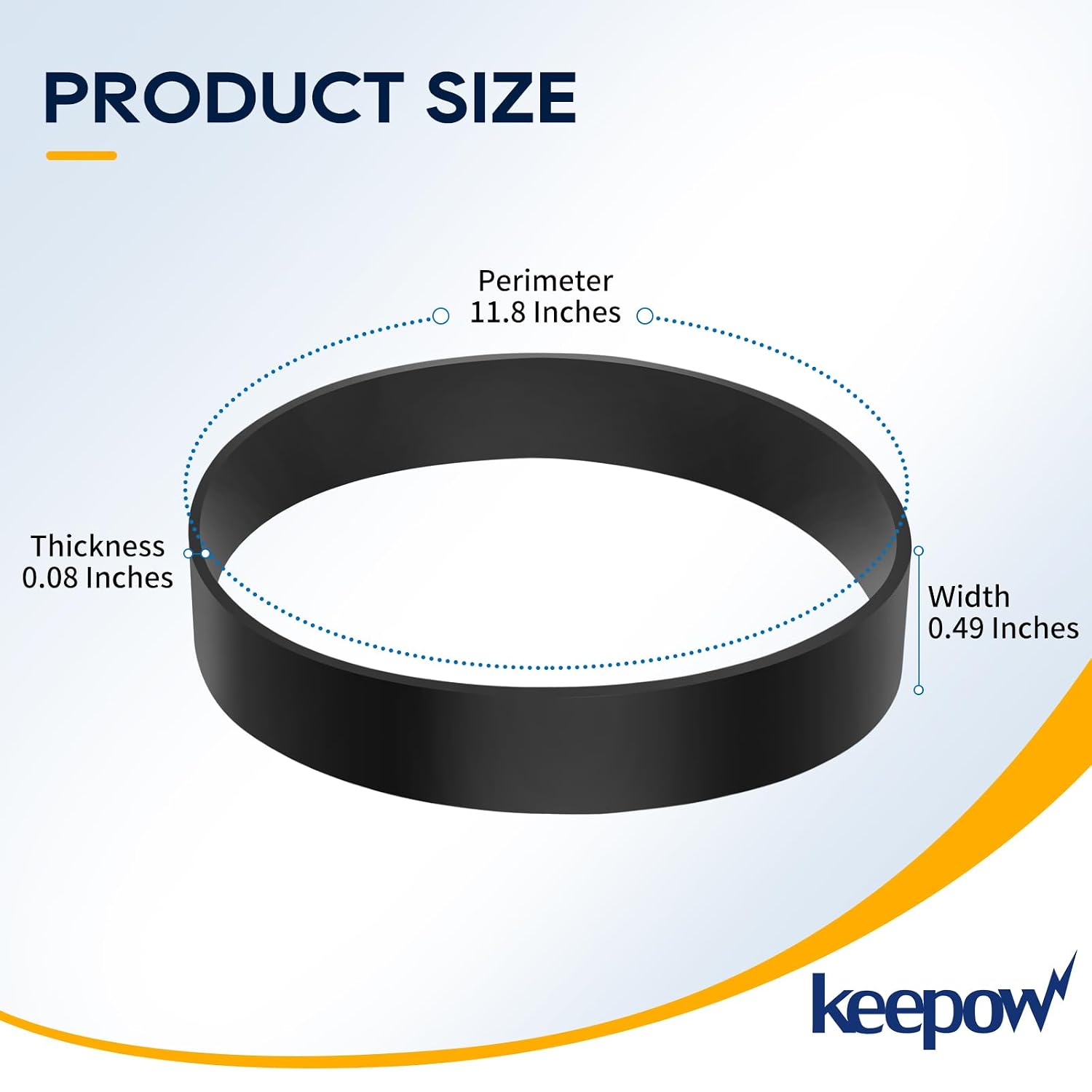 KEEPOW Vacuum Belt Replacement for Hoover WindTunnel XL & Max Capacity Pet