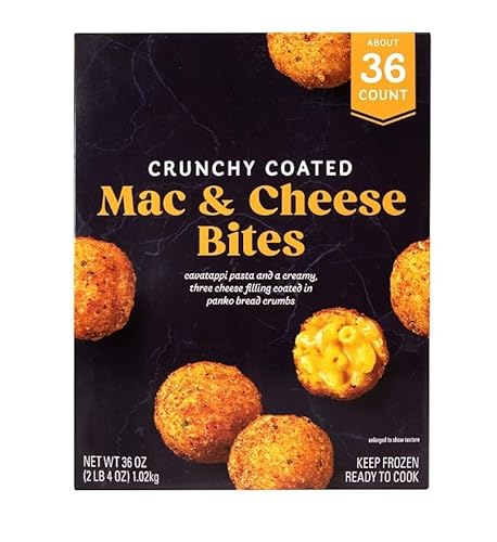 Mac and Cheese Bites , Cavatappi pasta and a creamy,
