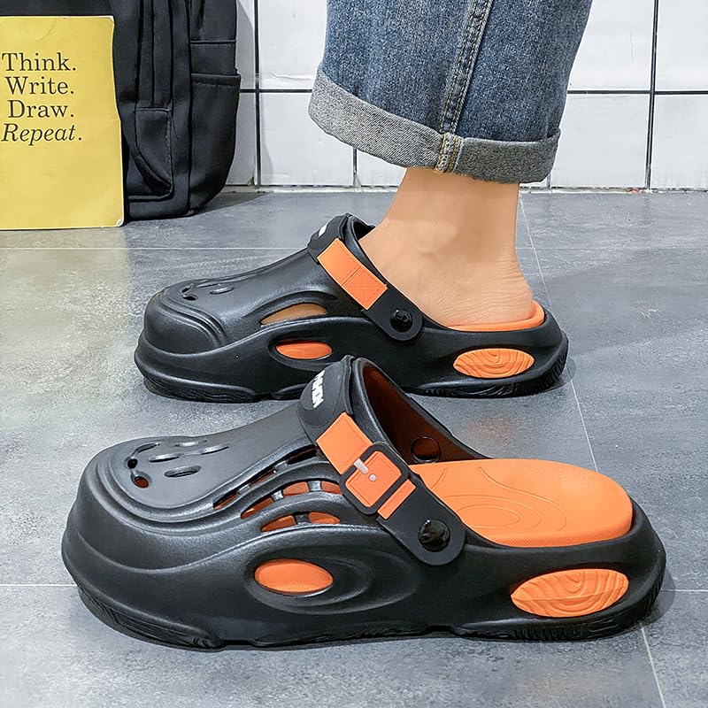 Image of MAIZUN Garden Clogs Shoes for Mens Womens Outdoor Slip-on Beach Sandals